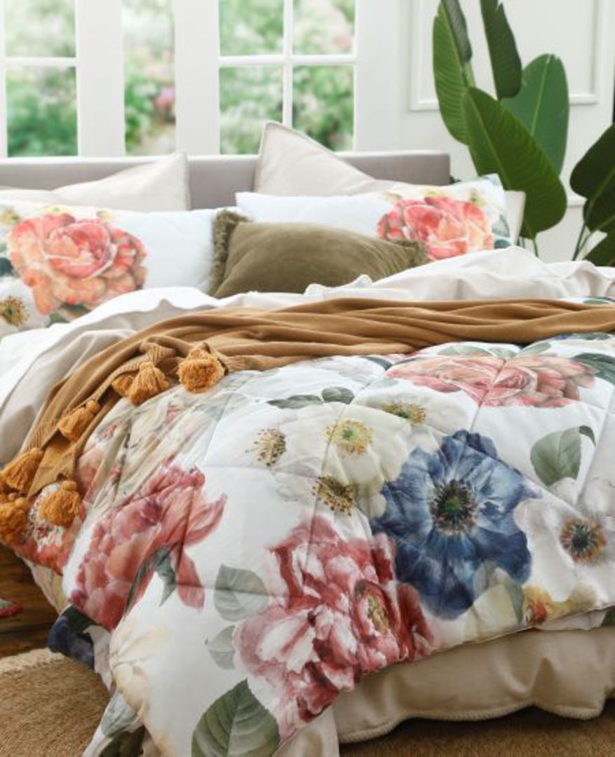 MM Linen - Blooming Comforter Set / Cushion image 1